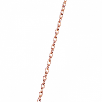 CHAÎNE FORÇAT 53CM FINITION DORÉE ROSE