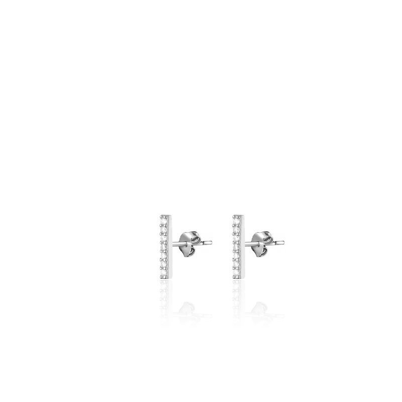 AGATHA BOUCLES D OREILLES PUCES BARSHINE ARGENTÉ