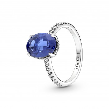 BAGUE HALO SPECTACULAIRE SCINTILLANTE T54