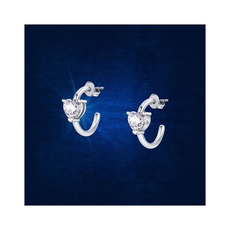 BOUCLES D OREILLES MINI ANNEAUX CHIARA FERRAGNI FIRST LOVE