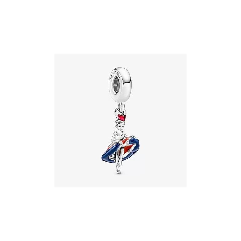 CHARM PENDENT DANSEUSE DE FRENCH CANCAN