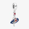 CHARM PENDENT DANSEUSE DE FRENCH CANCAN