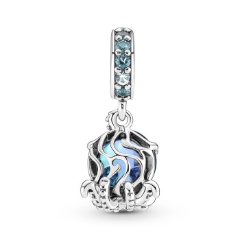 CHARM PENDANT POULPE ADORABLE EN VERRE DE MURANO