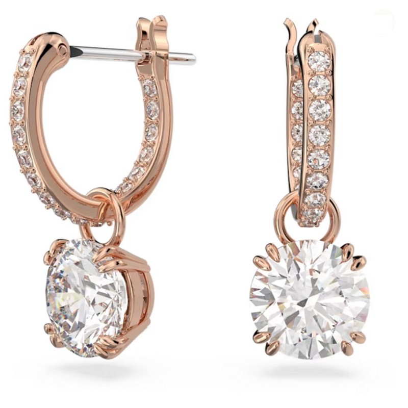 BOUCLES D OREILLES PENDANTES CONSTELLA - ROSÉ