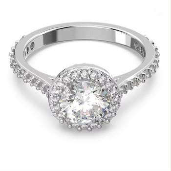 BAGUE COCKTAIL CONSTELLA PAVÉE T55 - ARGENTÉ