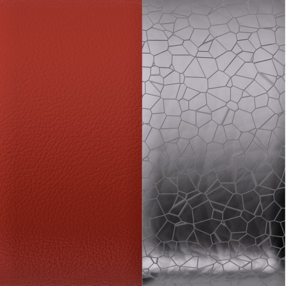 CUIR MANCHETTE MUSETTE/BOULE À FACETTES 14 MM