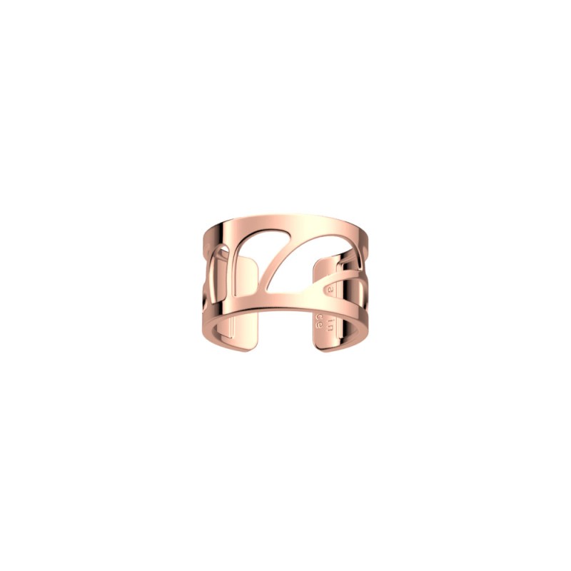 BAGUE CHANTILLY 12 MM FINITION DORÉE ROSE T52