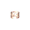 BAGUE CHANTILLY 12 MM FINITION DORÉE ROSE T52