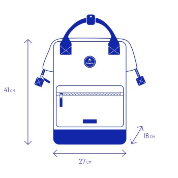 SAC À DOS CABAÏA AJACCIO MEDIUM