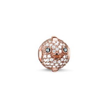 BEAD POUR BRACELET THOMAS SABO POISSON FUGU ROSE