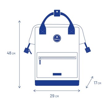 SAC À DOS CABAÏA NEW-YORK MAXI