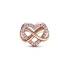 CHARM COEUR ROSE INFINI FAMILLE