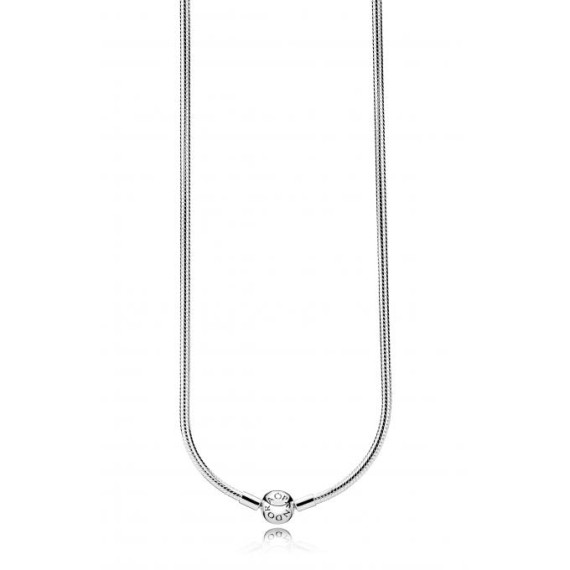 COLLIER MAILLE SERPENT PANDORA MOMENTS 50CM
