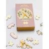 YOGA ET PLANTES - MINI PUZZLE ROND
