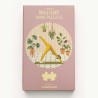 YOGA ET PLANTES - MINI PUZZLE ROND