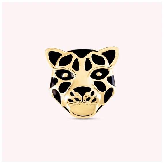 BROCHE LEO - TÊTE DE LÉOPARD