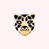 BROCHE LEO - TÊTE DE LÉOPARD