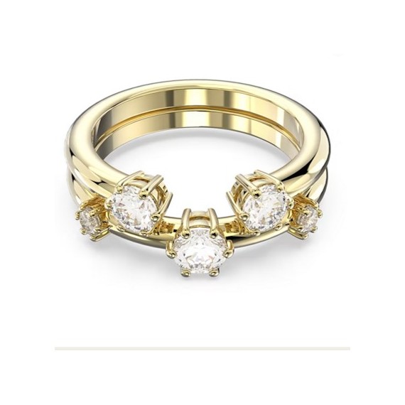 BAGUE CONSTELLA DOUBLE - DORÉ T52