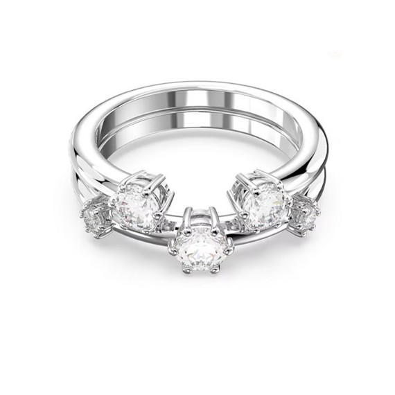 BAGUE CONSTELLA DOUBLE - ARGENTÉ T52