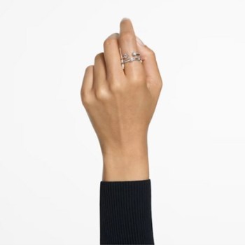 BAGUE CONSTELLA DOUBLE - ARGENTÉ T52