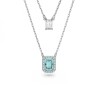 COLLIER MULTI RANGS MILLENIA - ARGENTÉ