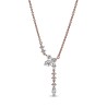 COLLIER PENDANT HERBIER SCINTILLANT ROSÉ