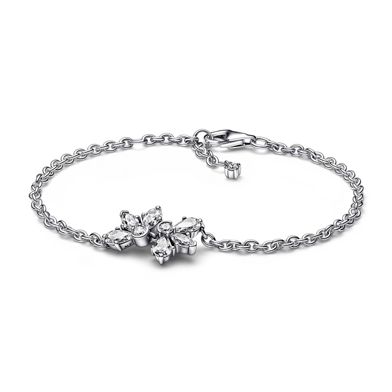 BRACELET CHAÎNE HERBIER SCINTILLANT 20CM