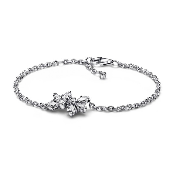 BRACELET CHAÎNE HERBIER SCINTILLANT 20CM