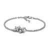BRACELET CHAÎNE HERBIER SCINTILLANT 20CM