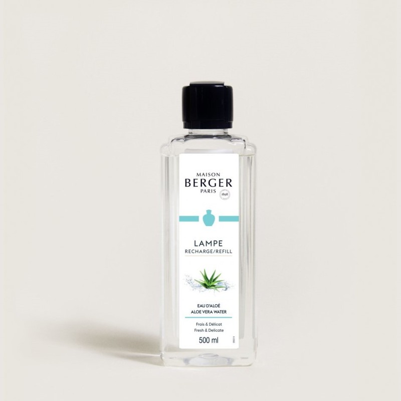 RECHARGE LAMPE BERGER PARFUM EAU D ALOÉ 500ML