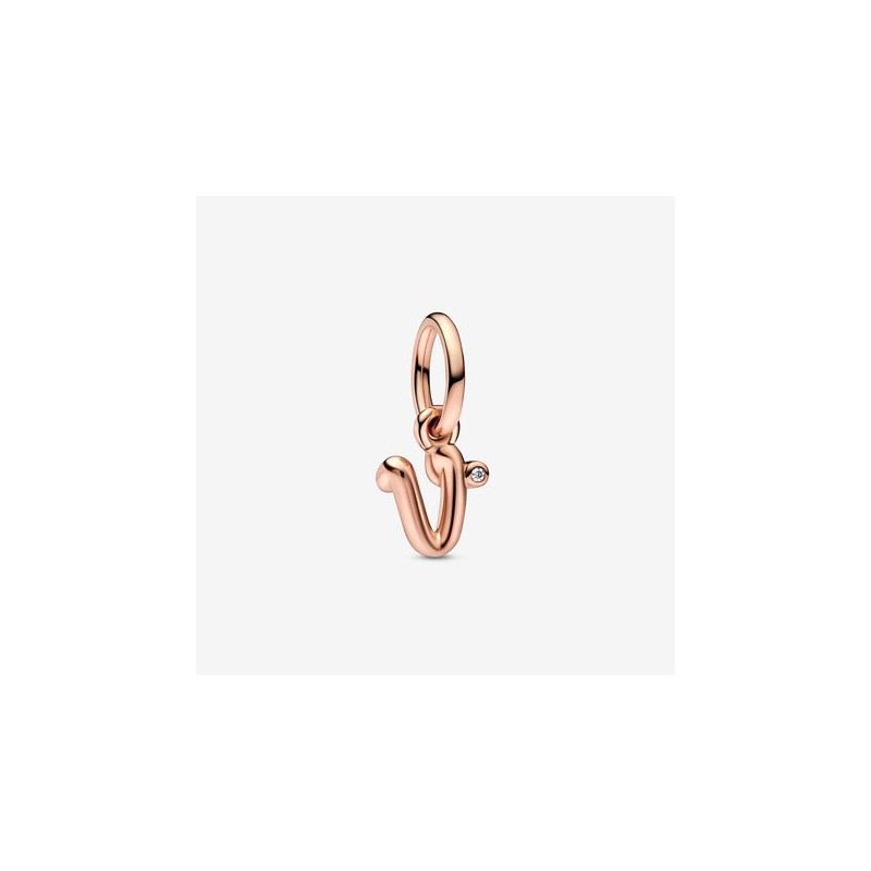 CHARM PENDANT ALPHABET LETTRE V