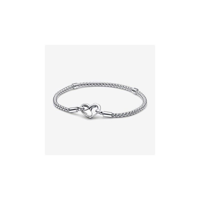 BRACELET À CHAÎNE CLOUTÉE PANDORA MOMENTS 17CM
