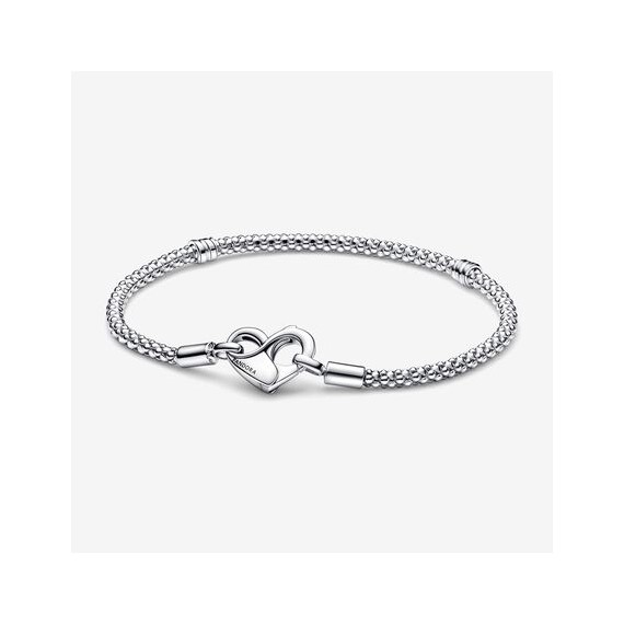 BRACELET À CHAÎNE CLOUTÉE PANDORA MOMENTS 17CM