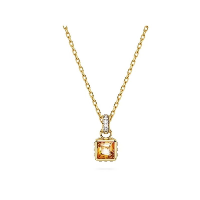 PENDENTIF STILLA TAILLE CARRÉ - JAUNE