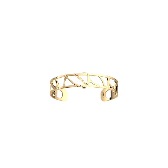 MANCHETTE TIGRE FINITION DORÉE 14 MM