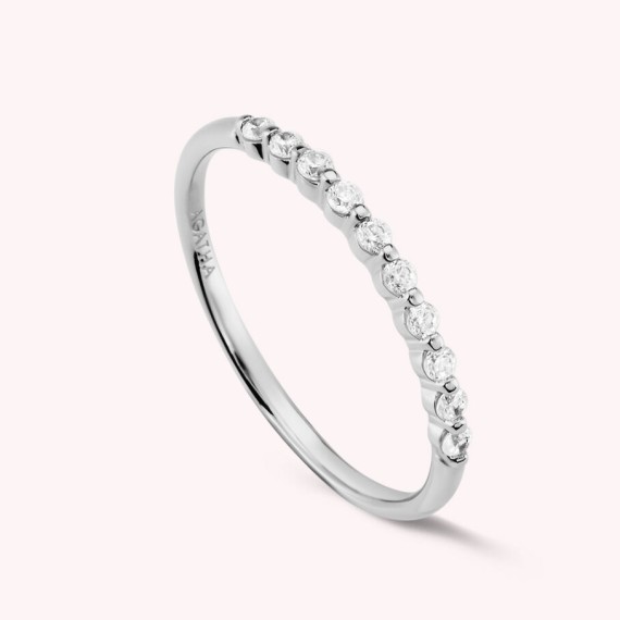 AGATHA BAGUE FINE BELOVED - ARGENTÉ T48