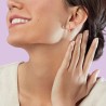 AGATHA BOUCLES D OREILLES CRÉOLES AUSTRAL - DORÉ