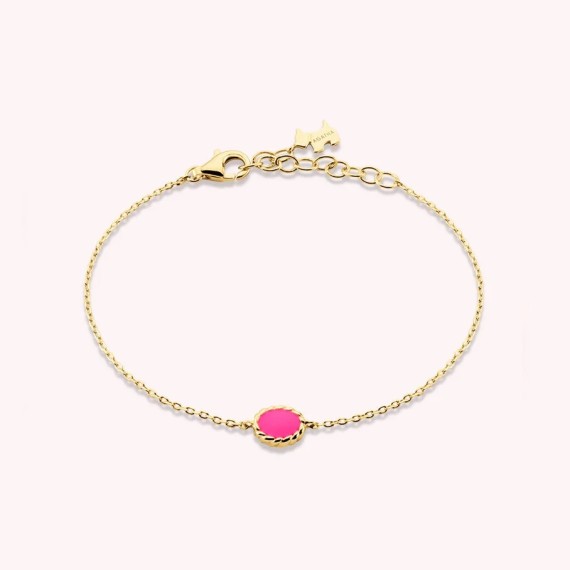 AGATHA BRACELET ATMA RÉVERSIBLE - NACRE/ROSE
