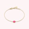 AGATHA BRACELET ATMA RÉVERSIBLE - NACRE/ROSE