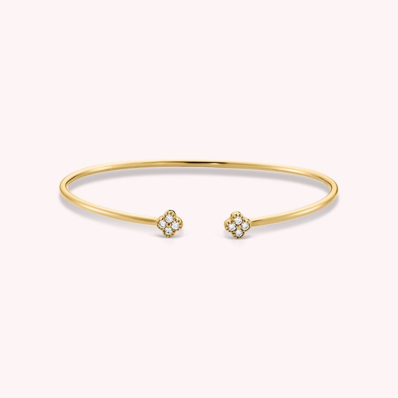 AGATHA BRACELET JONC BELOVED - DORÉ