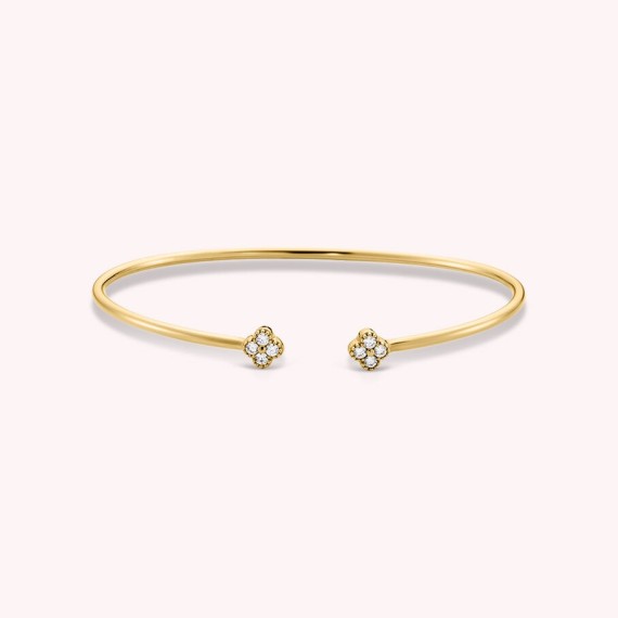 AGATHA BRACELET JONC BELOVED - DORÉ
