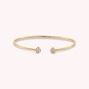 AGATHA BRACELET JONC BELOVED - DORÉ