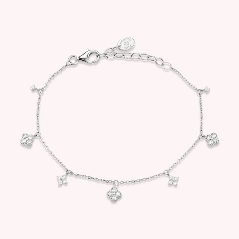 AGATHA BRACELET SOUPLE BELOVED - ARGENTÉ