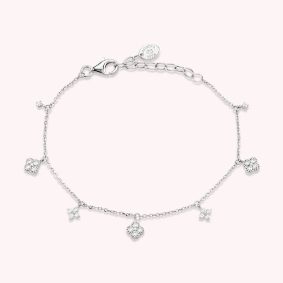 AGATHA BRACELET SOUPLE BELOVED - ARGENTÉ