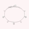 AGATHA BRACELET SOUPLE BELOVED - ARGENTÉ