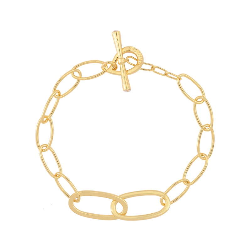 AGATHA BRACELET SOUPLE CHAIN - DORÉ
