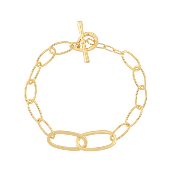 AGATHA BRACELET SOUPLE CHAIN - DORÉ