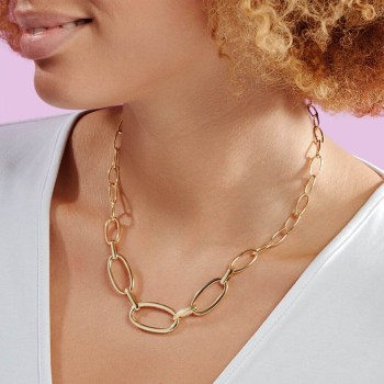 AGATHA COLLIER RAS DU COU CHAIN - DORÉ