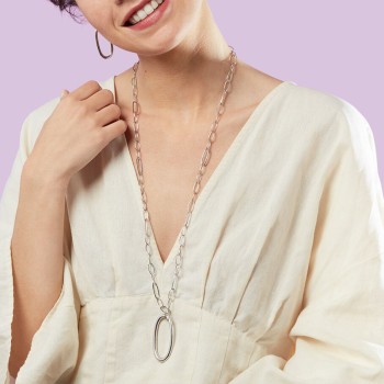 AGATHA SAUTOIR CHAIN - ARGENTÉ