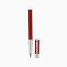STYLO PLUME D-INITIAL ROUGE ET CHROME S.T. DUPONT